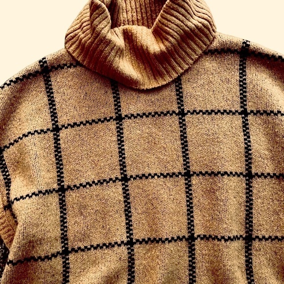 Denim&Co cowl neck sweater M/L - Picture 3 of 5